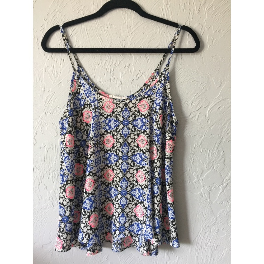 Floral Print Tank Top- Lush